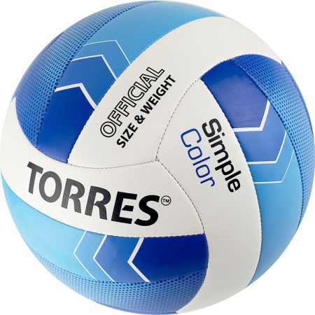 Купить Мяч волейбольный Torres Simple Color любительский р.5 в Усть-Катаве 